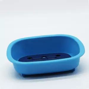 보관대 일본산 엘라스토머 비누받침대 블루화장실 여행용케이스 샤워대 욕실 버망 다용도 거치대