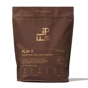 내 인생 뒤집기 7가지 천연 슈퍼푸드 식물성 단백질 한 장을 지원하는 완전한 식사 대체 메가 영양소가