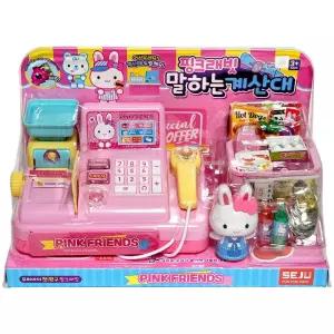 계산대 역할놀이 마트놀이 쇼핑놀이 말하는 핑크래빗 소꿉놀이