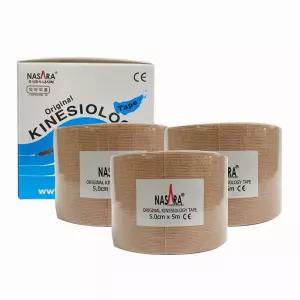 헬스 나사라 테이프 5cmX5m 테이핑 키네시올로지 부상 스포츠 3롤