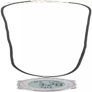 체인이 달린 발라쿠 스포츠 포켓 워치 멀티 휴대용 전자 시계 여성용 목걸이 달리기 여행용 펜던트 알람