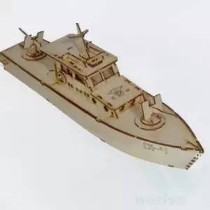 위라이즈 조립 해경경비정 만들기 모형배만들기 나무모형 우드조립키트