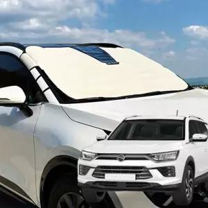 뷰티풀코란도 차량 햇빛가리개 가림막 성에방지