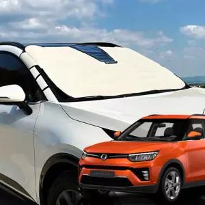 햇빛가리개 베리뉴티볼리 가림막 성에방지 차량