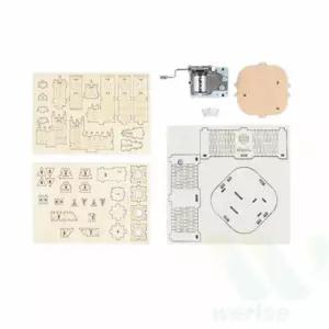 위라이즈 수동 오르골 런던 홈인테리어 만들기완구 장식품 태엽오르골 기념품