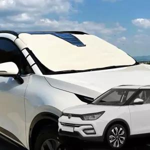 가림막 성에방지 티볼리아머 햇빛가리개 차량