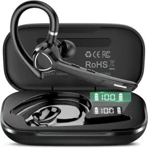 APTX HD 오디오가 탑재된 블루투스 헤드셋 CVC 8.0/ENC 듀얼 마이크가 장착된 무선 핸즈프리 이어피스