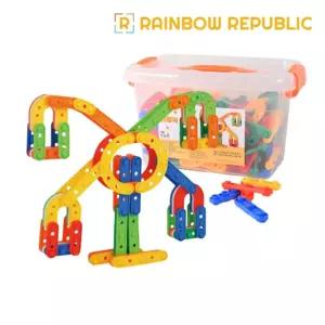 PV 판블럭 176pcs소프트 쌓기놀이 아기 조립 미니