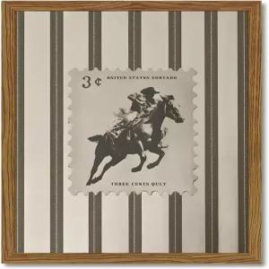 빈티지 웨스턴 월 아트 스트라이프 로데오 장식 사우스웨스트 카우보이 포스터 캔버스 프린트 레트로