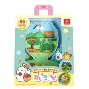 오로라월드 몰랑팩트단체선물 판촉물 스레스해소인형 스레스 말랑이 피규어 몰랑이