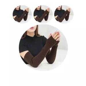 손등을 따뜻하게 감싸주는 따뜻한 암 워머 X 4개입니트팔토시 겨울팔 여자팔 작업용 면팔 사무용팔 용팔 여