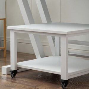 프린터받침대 복합기 티크 보조장 오 프린트기 공간 낮은 다이 프린터 서랍장 스캐너