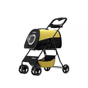 마오 고양이 웨건 접이식 유모차 트레일러 강아지 애견