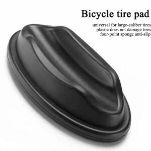 안정적인 자전거 트레이너 훈련 고정식 실내 사이클링 앞바퀴 프레임 라이저 블록 홀더