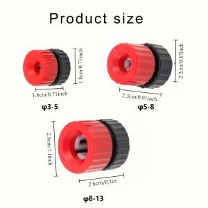 3개 조절 가능한 드릴 깊이 링 3-13mm 비트용 스톱 칼라, 구멍 제한