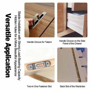 목재 라우터 슬롯팅 로케이터 정밀 기계 브래킷 핸드헬드 엣지 트리머 밀링 곡선 절단 도구