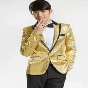 트로트 반짝이 무대의상 스팽글 공연 트롯 단체복 자켓 무대복 축제