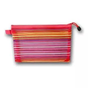 태극 칼라 망사파우치 대사이즈 여행가방 천파우치 미니파우치