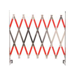 자바라대문 바리게이트 창고 바퀴형 2x2m 바리케이트 접이식 통제 차단 1 길이