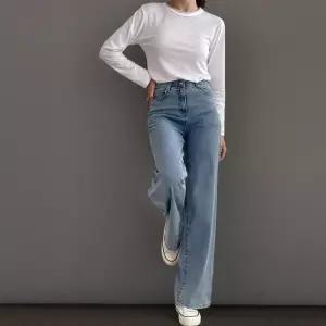 [신상오픈런]여성 여름 세미 와이드 청바지 플레어핏 히든밴딩 데님 (39139076)