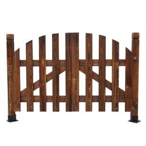 나무 대문 휀스문 울타리 110cm 안뜰 양문 입구문 A1 전원주택문 펜션 철제 시골