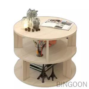 빈군 3단 원형 티테이블 우드 우드티테이블 거실보조탁자 협탁추천