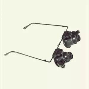 20X 돋보기 양눈 20배율 현미경 안경거치형 안경형 확대경 양눈형 1W986A373