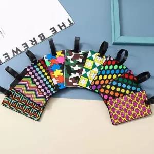 여행필수품 패턴 이름표 자전거 사각 명찰 네임 러기지택 킥보드