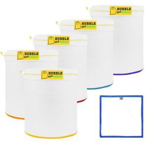 실내용 모든 메쉬 버블 해시 백 10갤런 키트 얼음 필터 추출기