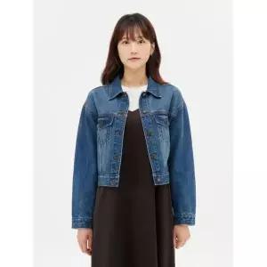 매장정품 TOPTEN 탑텐 여성) 크롭 트러커 재킷_MSE4KG2001 MSE4KG2001 1177667