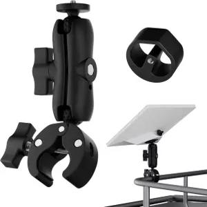 EAZUSE 스타링크 미니 마운트 2025 새로운 업그레이드 클램프 자동차 RV 랙용으로 버전 파이프 어댑터 및