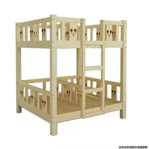 2층 침대 베드 강아지 튼튼한 원목 프레임 우드 이층