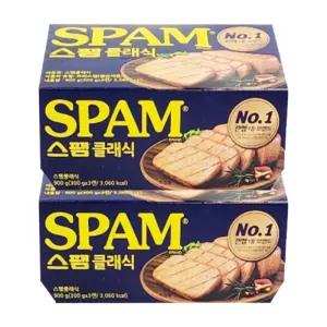 CJ제이제당 스팸 클래식 300gx6개통조림햄 통조림 세트 마일드