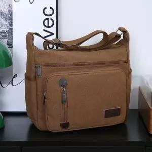 스파이더맨 남성 멀티 캔버스백 내마모성 대용량 수납 숄더백 아웃도어 크로스백 트렌드 OPH5