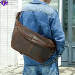 스파이더맨 남성 백팩 가죽 백백 크로스 숄더백 어깨가방 OPH5