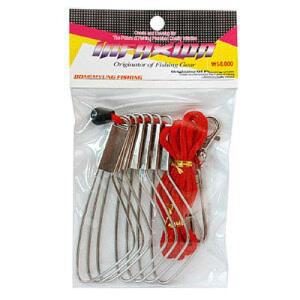 [2개구성] 바다 7本 낚시채비 낚시소품 민물스텐꿰미 대형물고기꿰미 HW5236E7