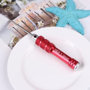 HSS 도구 육각 스크루 드라이버 세트, 빨간색 핸들 0.9 1.27 1.3 1.5mm RC 헬리콥터 FPV 레이싱 드론 자동