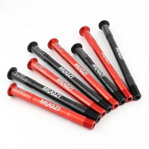 MUQZI 자전거 스루 액슬 M12x1.75 122 166 171 175 180 192mm 포크 꼬치