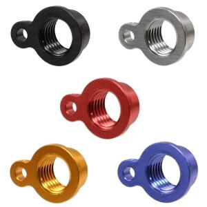 HEPPE MTB 도로 자전거 스루 액슬 너트 M12 허브 튜브 샤프트 꼬치 캡 교체 P1.5mm 쥐