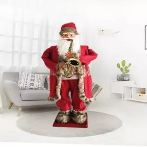 춤추는 산타인형 조형물 장식 센서 성탄절 벨 입구 자동 매장 (곡)