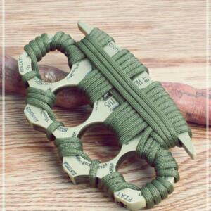 [2개구성] 셀프디펜스 너클 업그레이드 경호 MUNDUS+11 호신용 11MM 자기방어 휴대용 밀리 두께 LWE3B5FF