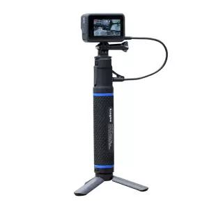 거치대 보조배터리 셀카봉 충전식 고프로 충전 스마트폰 카메라거치대 핸들 마운트
