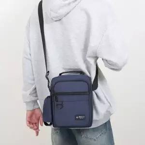 쉬헐크 남성 남성용 오피스룩 아웃도어 크로스백 멀티 숄더백 가방 칼라 KKE5