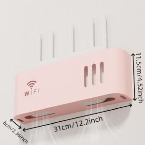 벽걸이형 와이파이 박스 숨김함, 무선 라우터 보관함, 사무실 및 가정용 멀티탭 숨겨진 장비 정리함