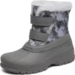 슈즈락커 여자 남자 방수 겨울 스노우 부츠 인조 모피 안감 포함