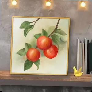 사과그림 사과 풍수 그림 액자 돈들어오는 부자되는 50goldAL4