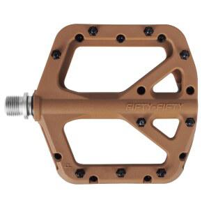 50% 산악 자전거 페달, 복합재, 나일론 넓은 방지 미끄럼 가볍고 플랫 9/16인치 플랫폼 MTB
