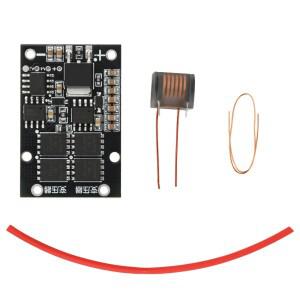 DC 6-15V-AC 10KV-25KV 고전압 발전기 스텝 업 인버터 아크 점화 코일 모듈 부스트 보드