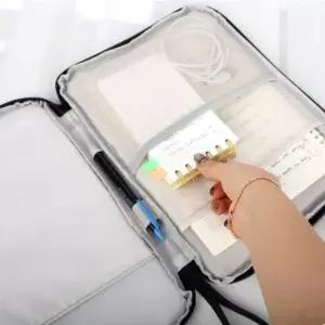 블랙 13인치 태블릿 파우치 지퍼 패드 수납 가방 탭 케이스 보관