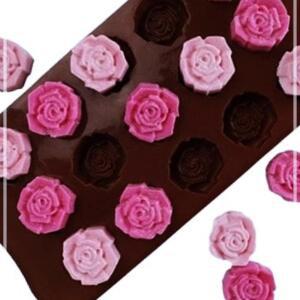 [2개구성] 장미 실리콘 몰드 diy 레진 석고 비누 만들기 모양틀 학교 교실 학원 관공서 KWE40F3E